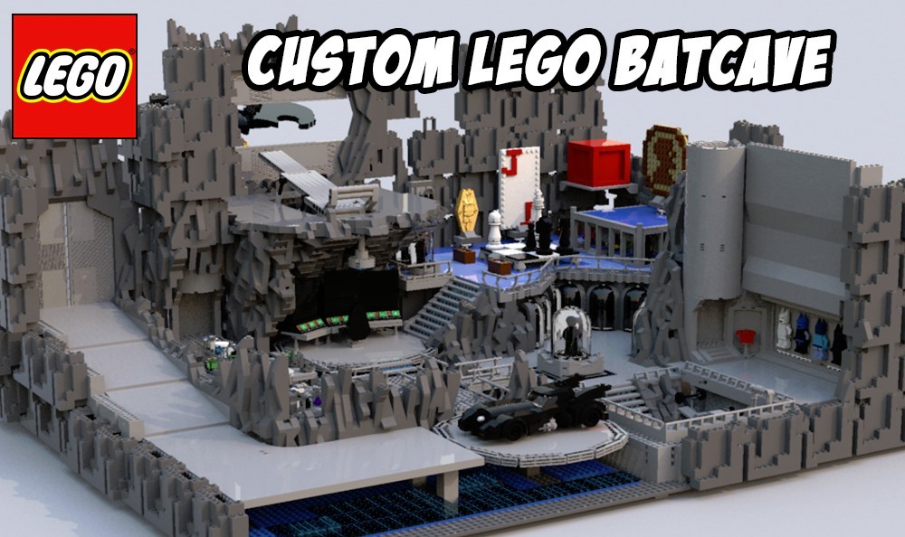 lego batcave moc
